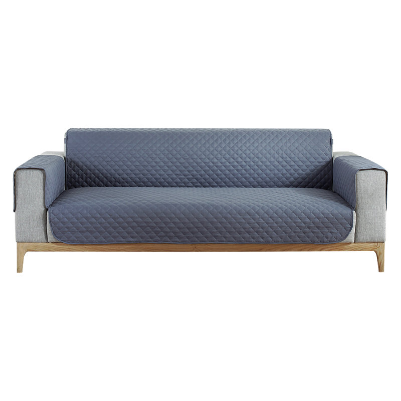 Housse pour canapé 4 places, H 76 po x l 54 po x P 1 po, Gris