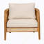 Chaise avec accoudoirs de patio Kirkby-869392984
