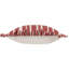 Carmon Stripe Striped Rectangular Cushion-125040326