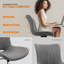 Petit fauteuil de bureau rembourré sans accoudoir-891568814