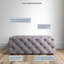 Elsing Velvet Ottoman-87833986