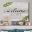 Welcome Home - Impression sur toile tendue-1798699426
