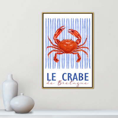 Le Crabe - reproduction carrée par Kimberly Allen