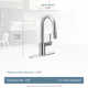 Moen Align One-Handle Pulldown Bar Faucet with Power Clean featuring Reflex