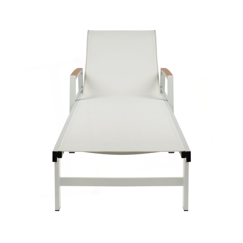 CHAISE LUNGE, Blanc