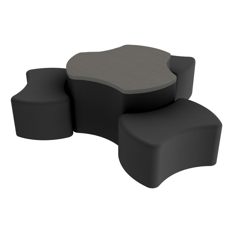 Ensemble de repose-pieds Pro Series, Noir / Strandz cosmique