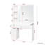 Salon Station Barber Station Styling Station Barber Beauty Spa Ensemble d'équipement de salon avec miroir (armoire)