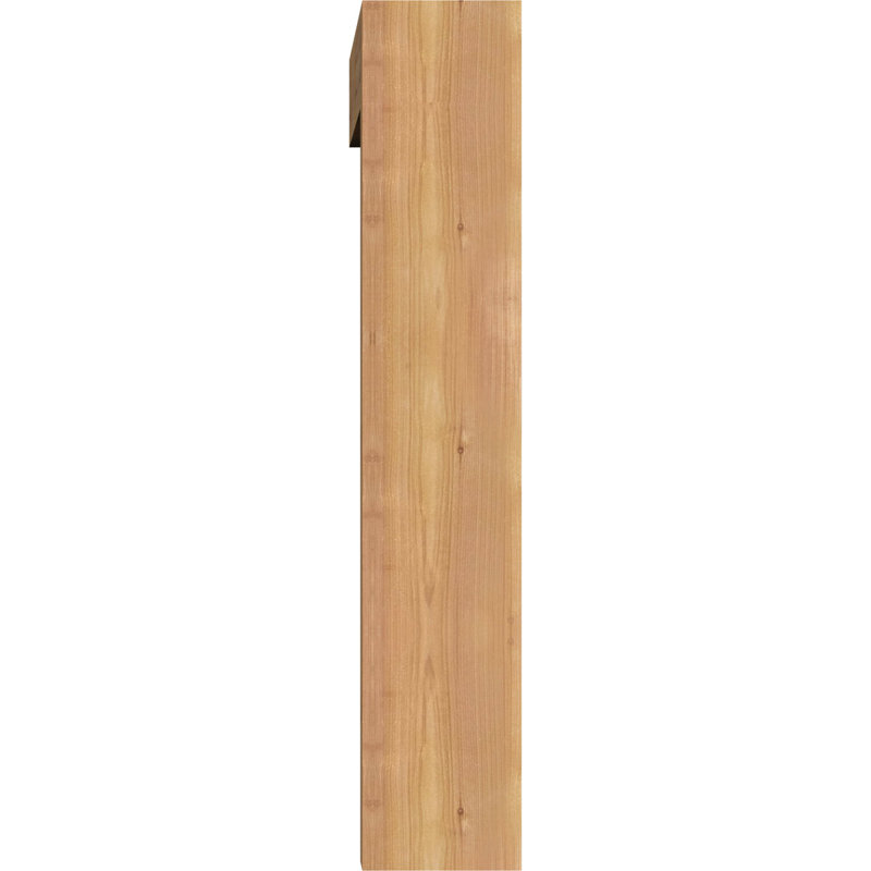 Support de bloc olympique avec entretoise décalée, 30 x 26, Cèdre rouge occidental de l 5 1/2 po (lisse)