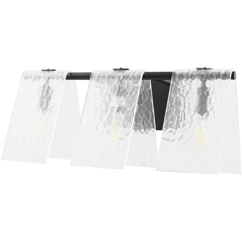 Applique murale Hearns, Noir mat