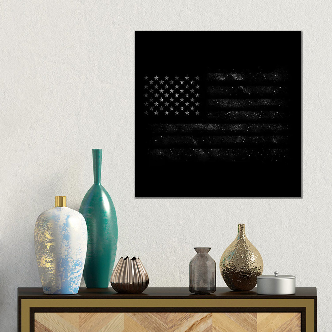 Amerikanische Flagge von Tobias Fonseca - Galerie-verpackte Leinwand Giclée auf Leinwand