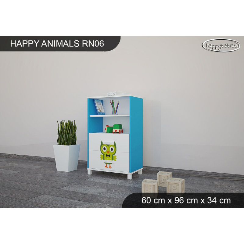 60cm W Kids Cube, Blue