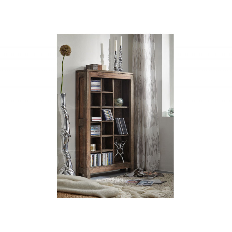 Nature 110cm H x 65cm W Solid Wood Standard Bookcase