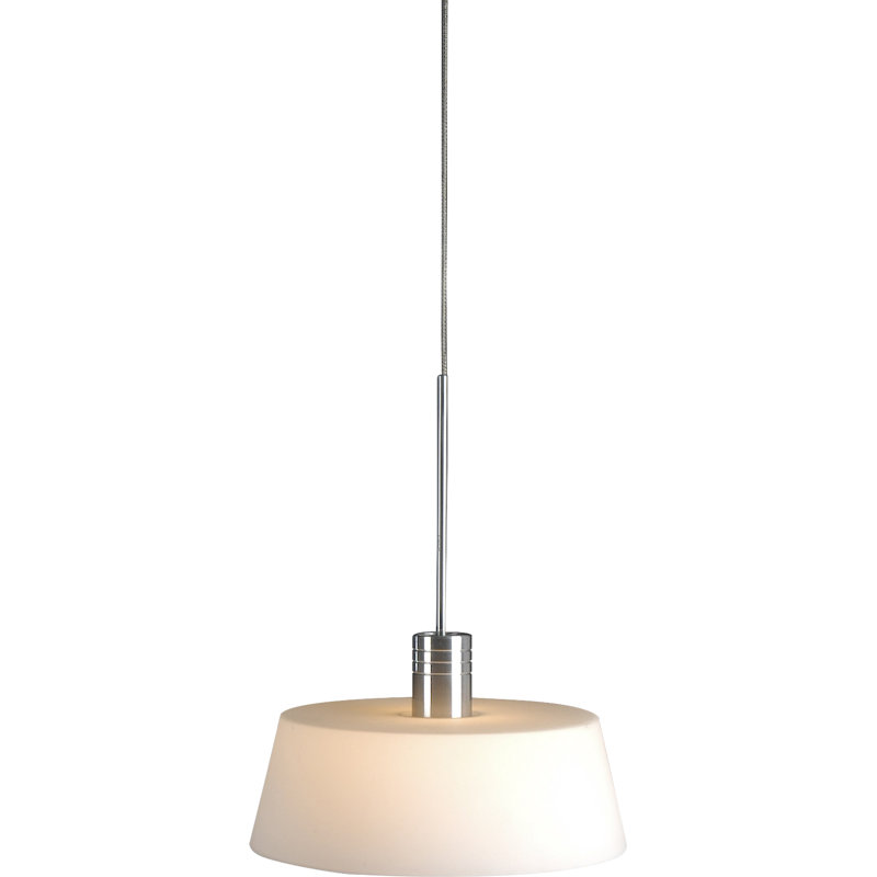 1 - Light Drum Pendant, White