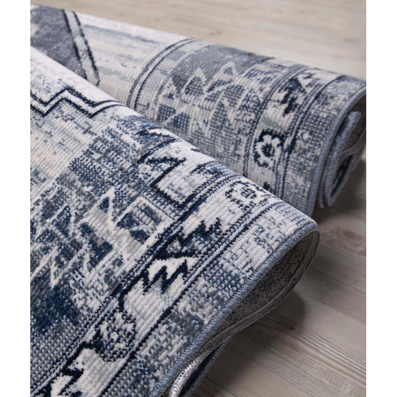 Seham Oriental Indoor Rug, Rectangle 6'7" x 9'7"
