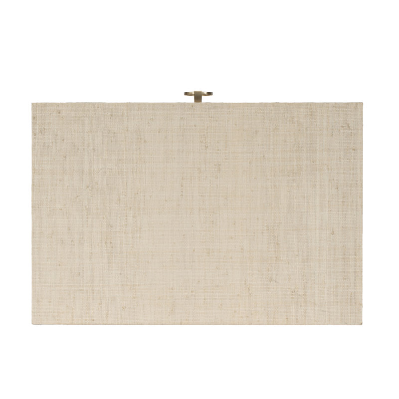 Bar Harbor Raffia 1 Drawer Nightstand, Natural
