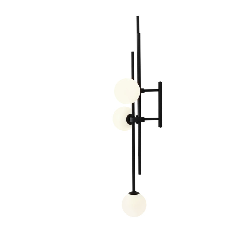 Essays Swing Arm Sconce, Black