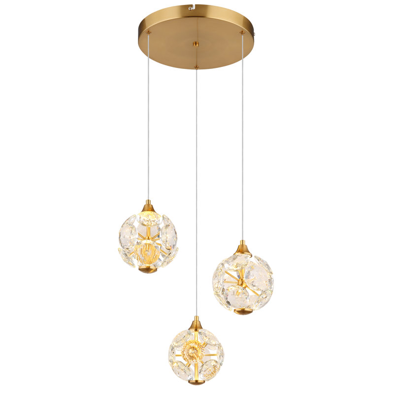 Balius 1 - Light Gold LED Pendant