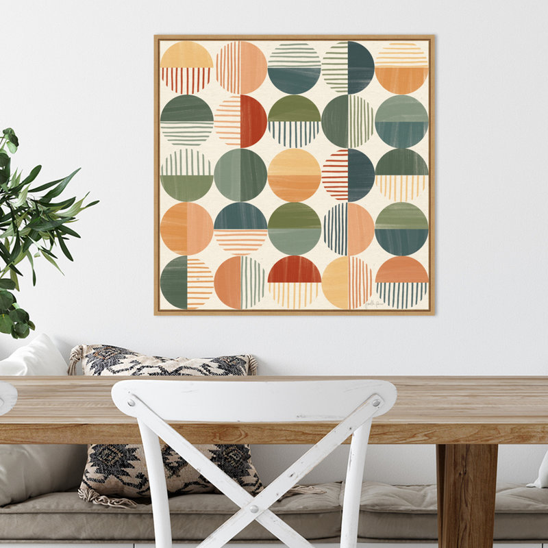 «Fonza Born To Roam Pattern II» par Janelle Penner, impression sur toile, H 22 po x l 22 po x P 2 po