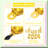 Golden Honeycomb Graduation Centerpieces 9PCS