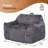Giant Plush Bean Bag Chair for Adults Teens, Soft Comfy Beanbag Lounge Lazy Floor Sofa Accent Chair with Back Support for Living Room, Bedroom,Stuffed BeanBag Chair-1091346658