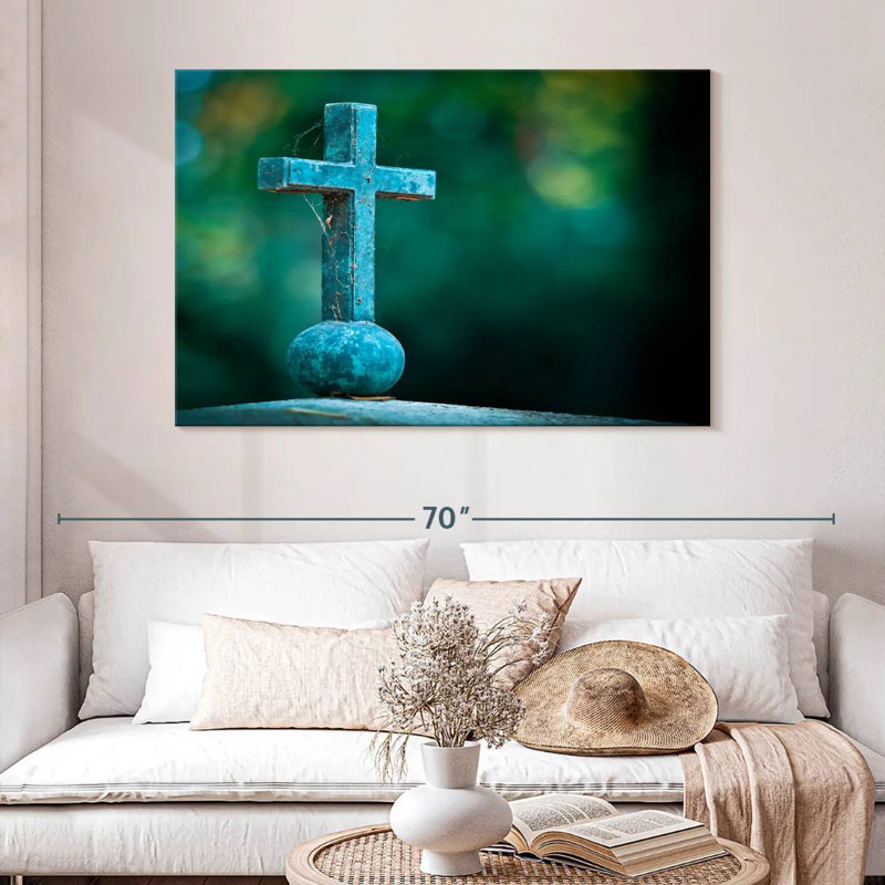 Adella Old Cross, 32" H x 48" W