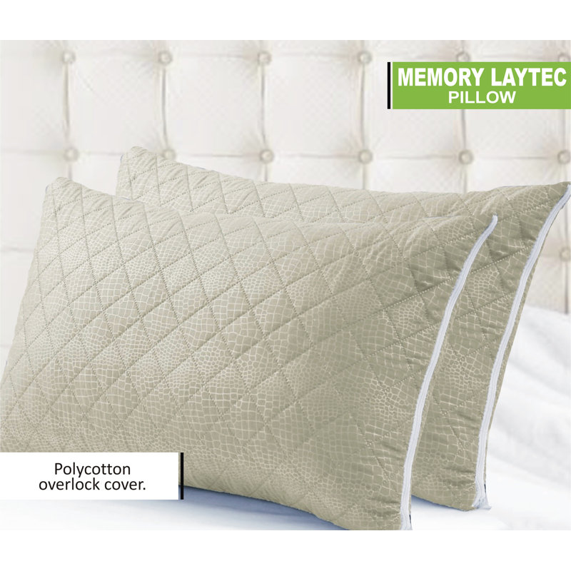 Kustas Shredded Memory Foam Medium Support Pillow