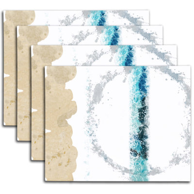 Polyester Abstract Rectangle Placemat