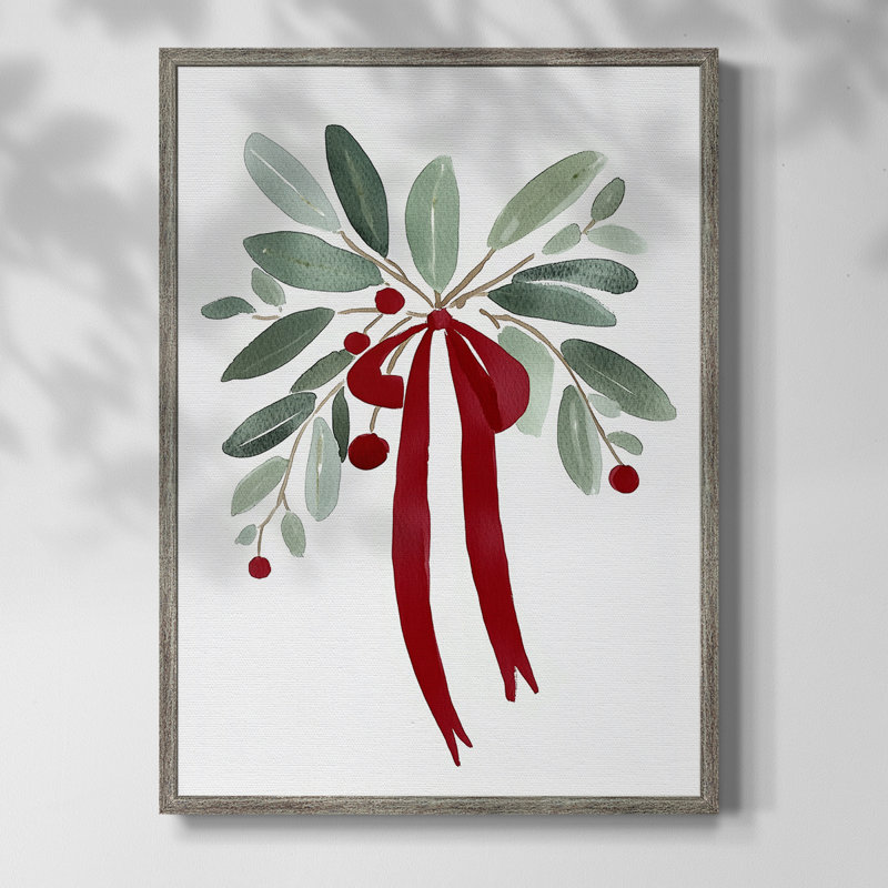 «Christmas Holiday», art encadré Cxxvii, bois massif, H 30 po x l 24 po