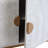 Roma Two-Tone Carved Wood Sideboard