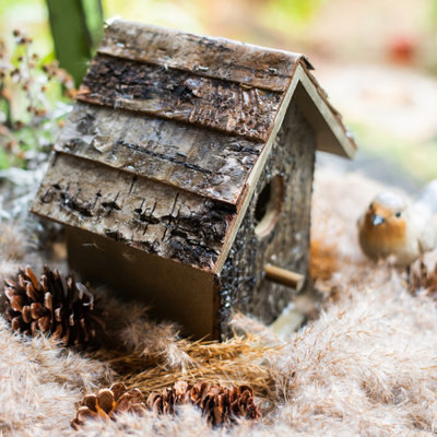 7.5 in. H x 7.1 in. W x 4.9 in. D Hanging Birdhouse