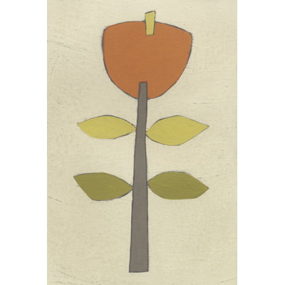 Simple Stems V - Wrapped Canvas Print