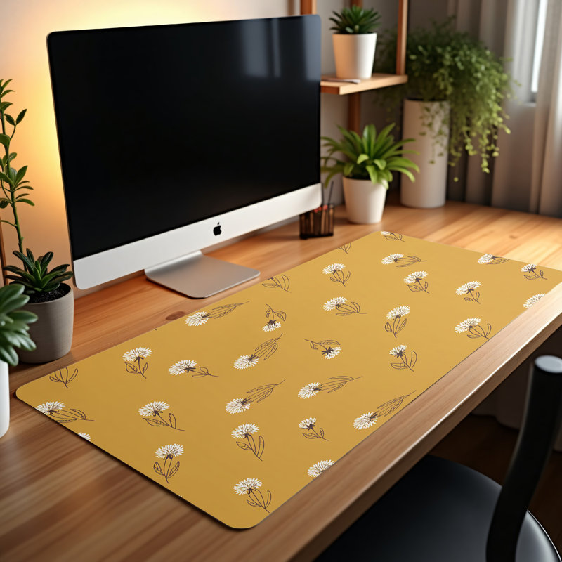Polyester Desk Pad, 23.6x13.8