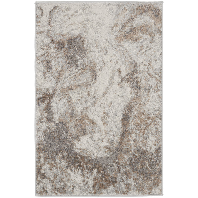 Abstract Indoor Rug, Rectangle 2' x 3'