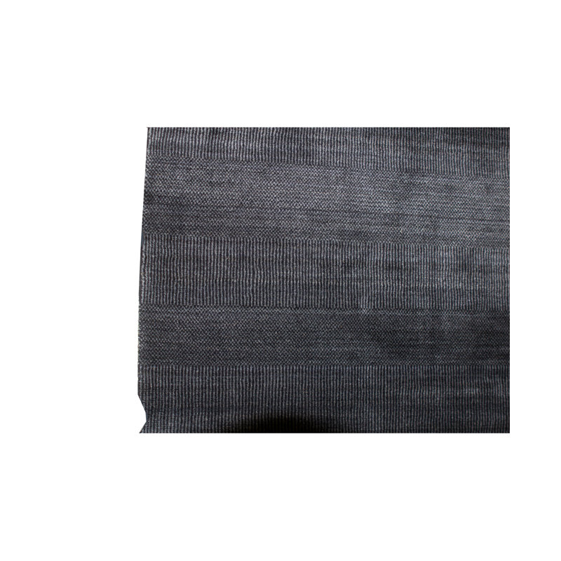 Tapis gris de haute qualité noué à la main