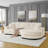 Convertible Comfort Corduroy L-shaped Sofa For Relaxation And Style
