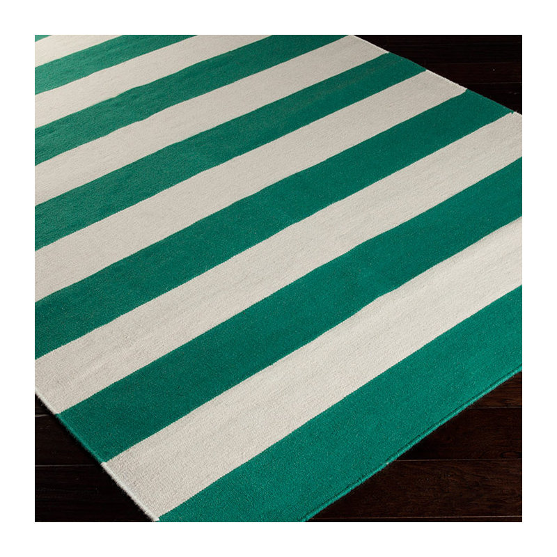 Collins Flatweave Wool Striped Indoor Rug, Rectangle 3'6" x 5'6"
