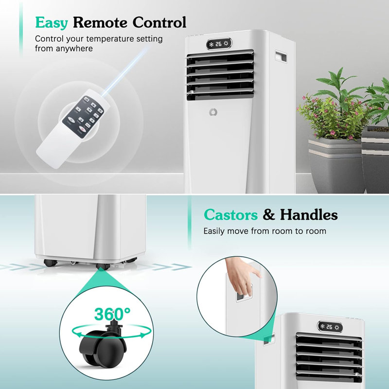 Climatiseur portatif 8 000 BTU Belleze