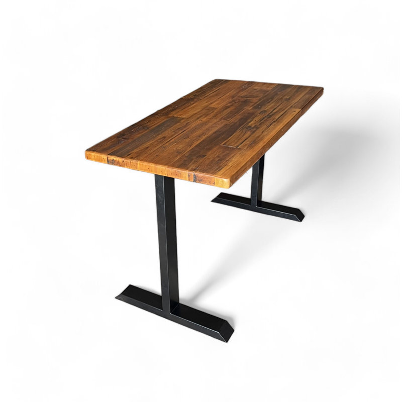 The Rustic Harvest Earth & Iron Desk, 29.75" H x 48" W x 30" D