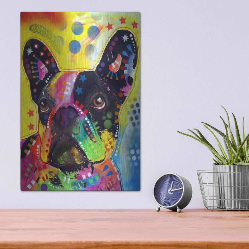 «French Bulldog 2» par Dean Russo, H 16 po x l 12 po