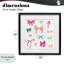 Colored Bows on Plaid, reproduction d'art encadrée sous verre, design par Lucille Price-1625990375-1625990373