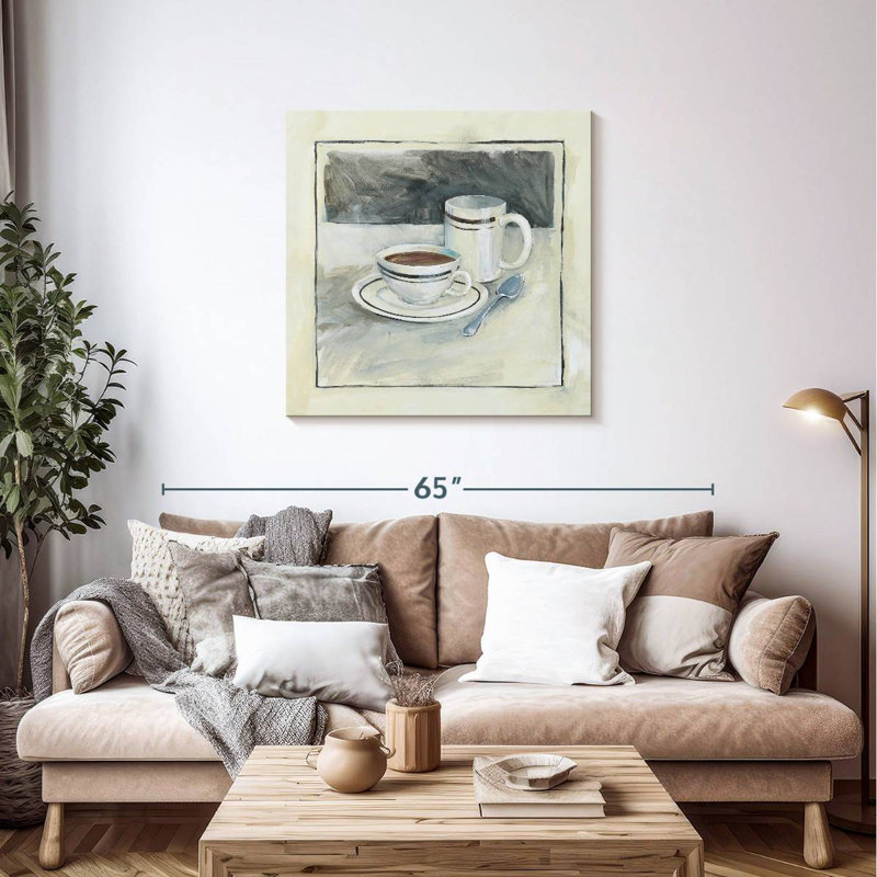 Yarlin Morning Coffee, 36" H x 36" W