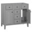 Base de meuble-lavabo simple Naydine 35,01 seulement-1518341912