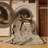Washable tailed Deer Wildlife Area Rug-579501011