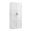  Armoire de rangement contemporaine en bois d'ingénierie blanc-933052501