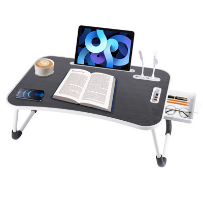 Foldable Laptop Desk for Bed Sofa Couch
