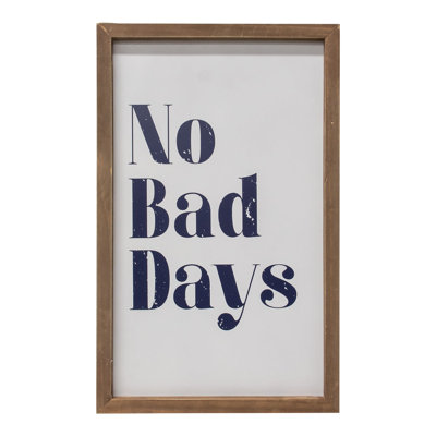 " No Bad Days "