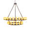 Lustre transitionnel 46 lumières Noziroh