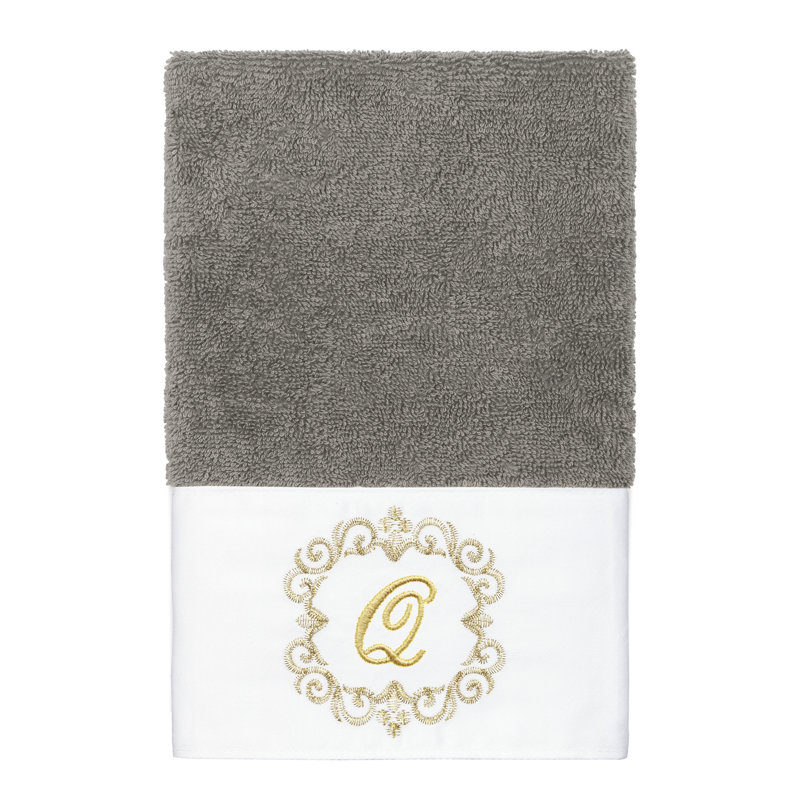 Ensemble de serviettes 100% lin Linica, Q, Gris foncé, Ensemble 3 serviettes de bain