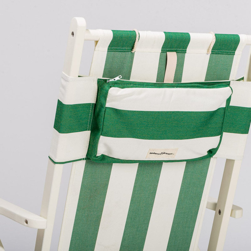 Chaise Tommy, Vert/blanc