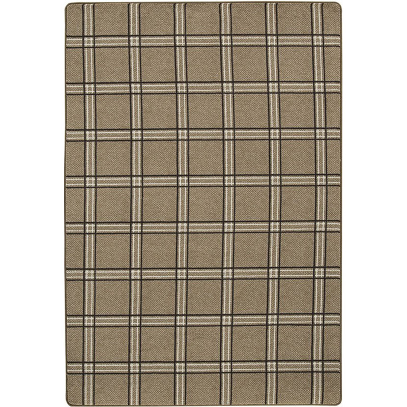 Tapis à carreaux huilé Imagine Pane, Rectangle 2 pi 8 po x 3 pi 10 po